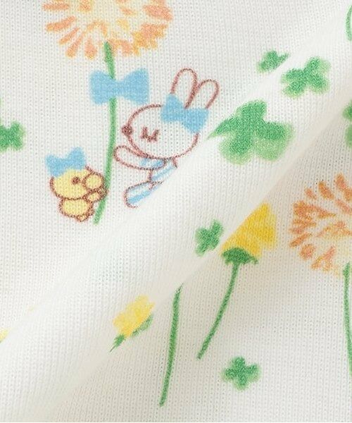 KP / ケーピー ロンパース | フライスたんぽぽmimi柄ショートオール | 詳細6