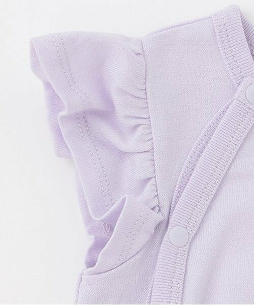 KP / ケーピー ロンパース | mimiアップリケ袖フリルショートオール | 詳細3