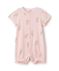 KP / ケーピー ロンパース | 日本製/ベビーmimi総柄プリント　ショートオール