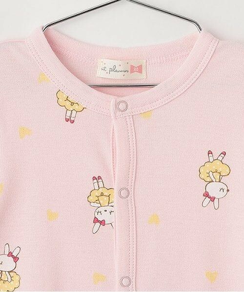 KP / ケーピー ロンパース | 日本製/ベビーmimi総柄プリント　ショートオール | 詳細2