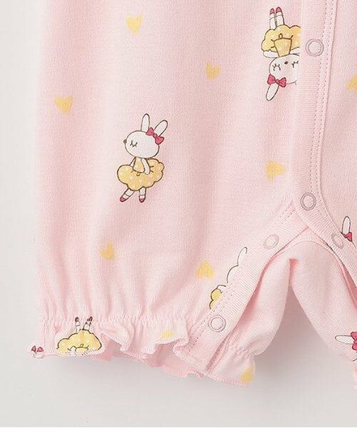 KP / ケーピー ロンパース | 日本製/ベビーmimi総柄プリント　ショートオール | 詳細4