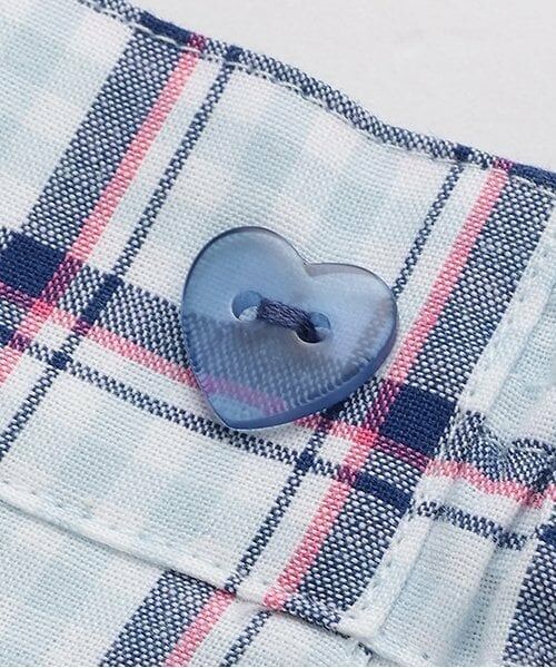 KP / ケーピー ショート・ハーフ・半端丈パンツ | 先染めチェック ショートパンツ | 詳細3