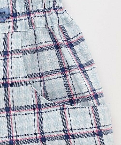 KP / ケーピー ショート・ハーフ・半端丈パンツ | 先染めチェック ショートパンツ | 詳細4