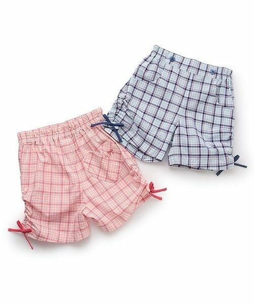 KP / ケーピー ショート・ハーフ・半端丈パンツ | 先染めチェック ショートパンツ | 詳細9