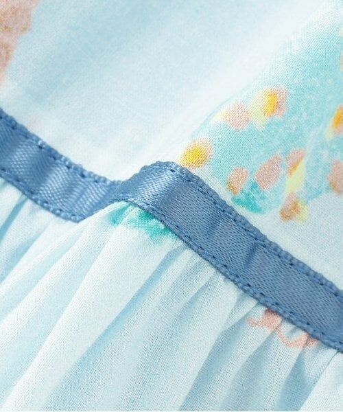 KP / ケーピー ミニ・ひざ丈スカート | ブロードアイスプリントスカート | 詳細7