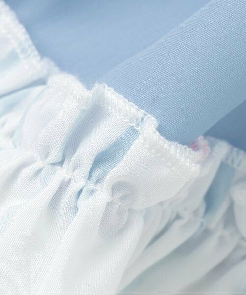 KP / ケーピー ミニ・ひざ丈スカート | シフォンフルーツ柄プリント スカート | 詳細7