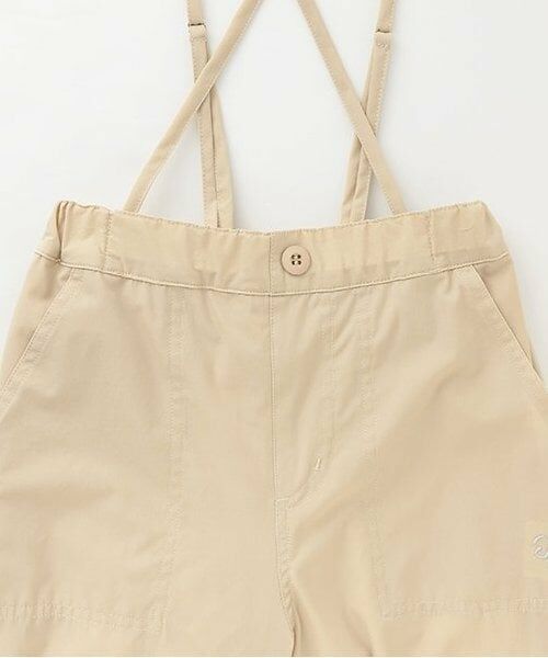 KP / ケーピー サロペット・オールインワン | trois lapins (トロワラパン) 裾ギャザーサスペンダーつきパンツ | 詳細3