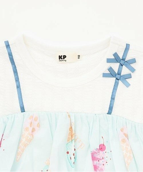 KP / ケーピー Tシャツ | ハンソデＴシャツ | 詳細2