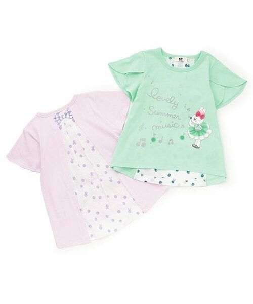 KP / ケーピー その他トップス | mimiちゃんアップリケ半袖チュニック | 詳細10