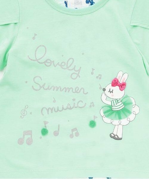 KP / ケーピー その他トップス | mimiちゃんアップリケ半袖チュニック | 詳細3