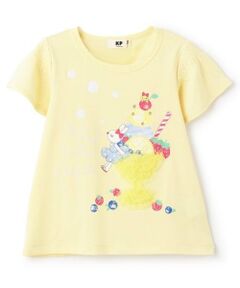 KP / ケーピー Tシャツ | mimiちゃん＆パフェ 半袖Ｔシャツ