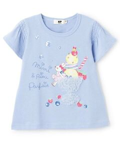 KP / ケーピー Tシャツ | mimiちゃん＆パフェ 半袖Ｔシャツ