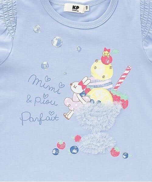 KP / ケーピー Tシャツ | mimiちゃん＆パフェ 半袖Ｔシャツ | 詳細3