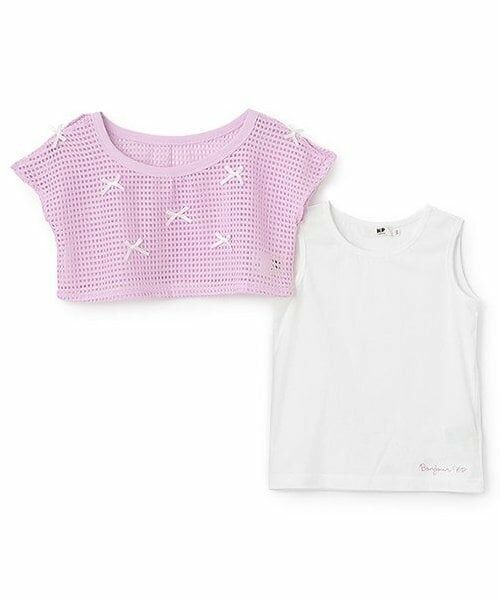 KP / ケーピー Tシャツ | メッシュ＆キシリトール加工 タンクトップ セット | 詳細2