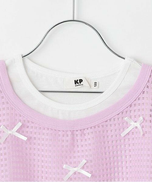 KP / ケーピー Tシャツ | メッシュ＆キシリトール加工 タンクトップ セット | 詳細3