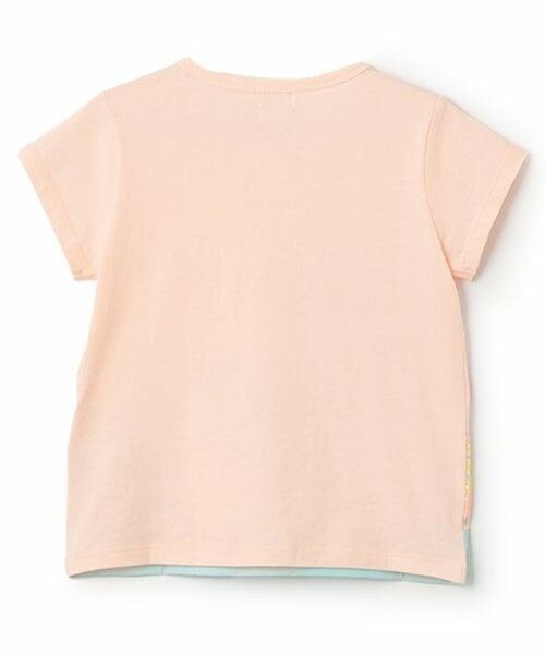 KP / ケーピー Tシャツ | mimi&piou パネルプリント 半袖Ｔシャツ | 詳細1