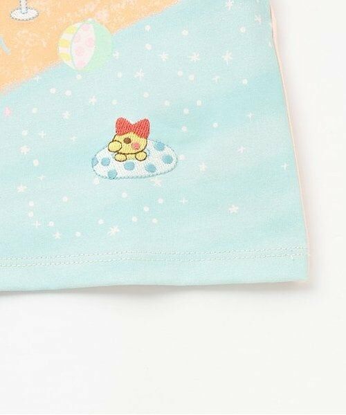 KP / ケーピー Tシャツ | mimi&piou パネルプリント 半袖Ｔシャツ | 詳細7