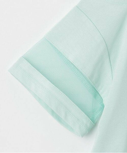 KP / ケーピー Tシャツ | 肩見せ シアースリーブ Tシャツ | 詳細4