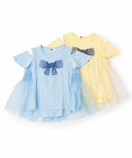 KP / ケーピー その他トップス | 体温で色が変わるプリント オフショルダーチュニック | 詳細7