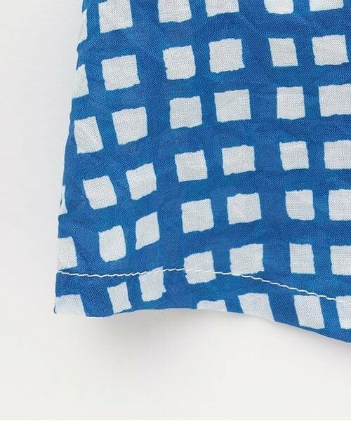 KP / ケーピー シャツ・ブラウス | ローンプリント＆レース 縦接ぎブラウス | 詳細5