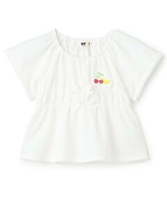 KP / ケーピー シャツ・ブラウス | シャーリングジャカード ブラウス