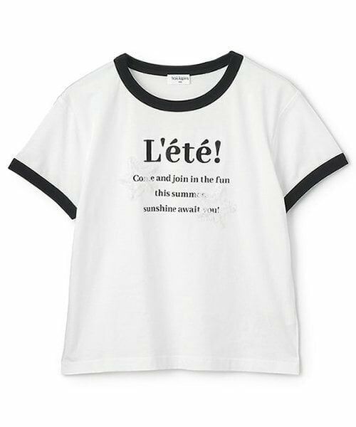 KP / ケーピー Tシャツ | trois lapinns (トロワラパン) コンフォートクール リンガーＴ（オフ ホワイト）