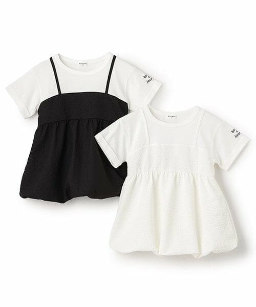 KP / ケーピー その他トップス | ふくれジャカード バルーンキャミドッキングチュニック | 詳細8