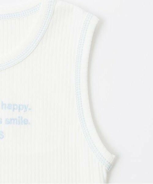 KP / ケーピー シャツ・ブラウス | trois lapins (トロワラパン) シアーシャツ＆タンクトップセット | 詳細10