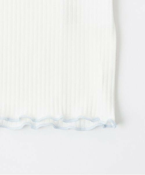 KP / ケーピー シャツ・ブラウス | trois lapins (トロワラパン) シアーシャツ＆タンクトップセット | 詳細11