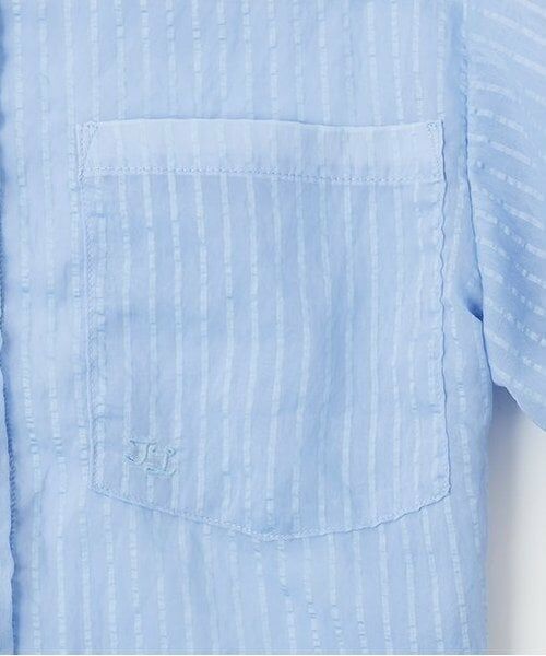 KP / ケーピー シャツ・ブラウス | trois lapins (トロワラパン) シアーシャツ＆タンクトップセット | 詳細4