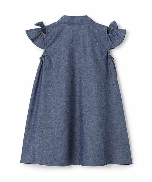 KP / ケーピー ミニ丈・ひざ丈ワンピース | ラメデニム ワンピース | 詳細1