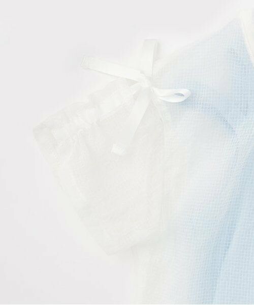 KP / ケーピー ミニ丈・ひざ丈ワンピース | シアーチェックTシャツ＆キシリトール加工 ワンピース セット | 詳細4
