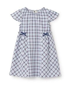 KP / ケーピー ミニ丈・ひざ丈ワンピース | 先染めチェック ワンピース