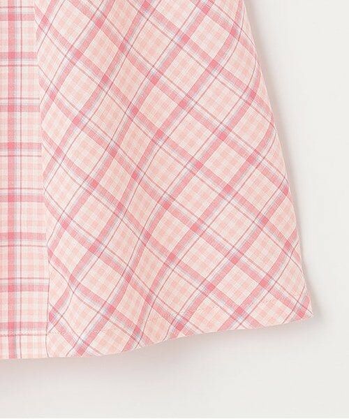 KP / ケーピー ミニ丈・ひざ丈ワンピース | 先染めチェック ワンピース | 詳細8