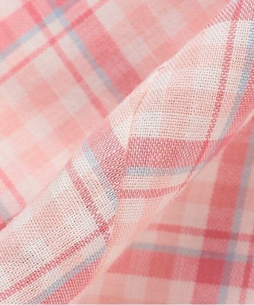 KP / ケーピー ミニ丈・ひざ丈ワンピース | 先染めチェック ワンピース | 詳細9