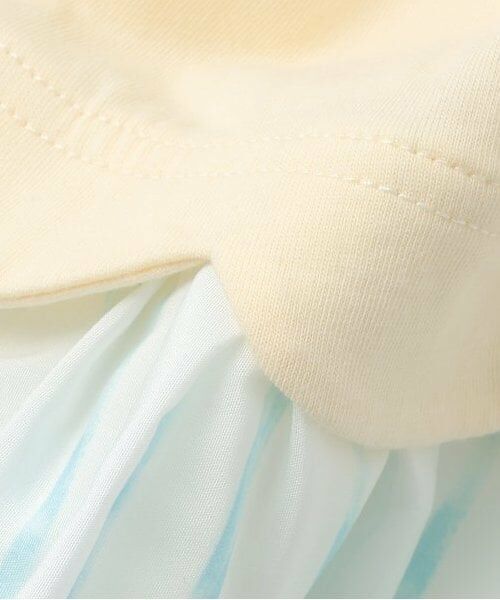 KP / ケーピー ミニ丈・ひざ丈ワンピース | シフォン フルーツ柄プリント ワンピース | 詳細9