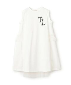 KP / ケーピー ミニ丈・ひざ丈ワンピース | trois lapins (トロワラパン) バックチュールデザイン ワンピ