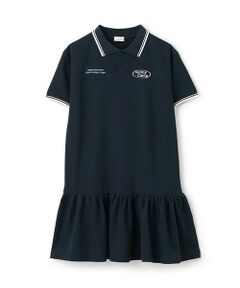 KP / ケーピー ミニ丈・ひざ丈ワンピース | trois lapins (トロワラパン) ポロ衿ワンピース