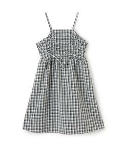 KP / ケーピー ミニ丈・ひざ丈ワンピース | trois lapins (トロワラパン) ダブルギャザー キャミワンピ