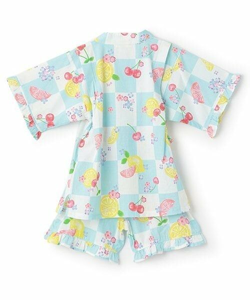 KP / ケーピー 着物・浴衣・小物類 | 甚平 市松×フルーツ柄 | 詳細1