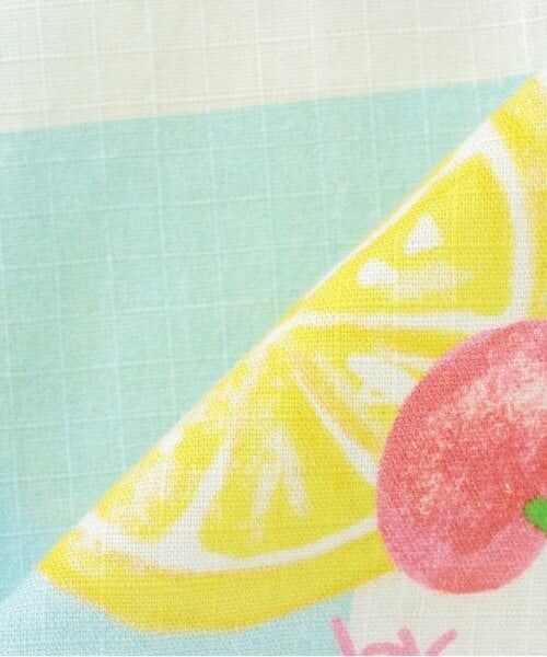 KP / ケーピー 着物・浴衣・小物類 | 甚平 市松×フルーツ柄 | 詳細11