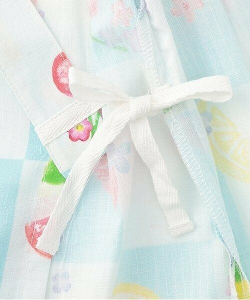 KP / ケーピー 着物・浴衣・小物類 | 甚平 市松×フルーツ柄 | 詳細5
