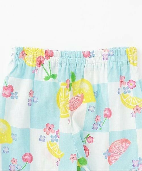 KP / ケーピー 着物・浴衣・小物類 | 甚平 市松×フルーツ柄 | 詳細8