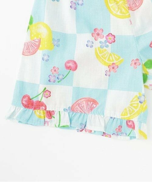 KP / ケーピー 着物・浴衣・小物類 | 甚平 市松×フルーツ柄 | 詳細9