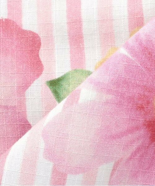 KP / ケーピー 着物・浴衣・小物類 | 甚平 ストライプ×花リボン柄 | 詳細11