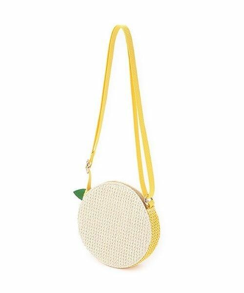 KP / ケーピー ショルダーバッグ | レモンモチーフ ショルダーバッグ | 詳細1