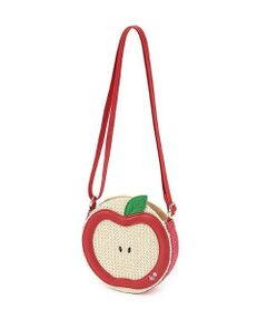 KP / ケーピー ショルダーバッグ | りんごモチーフ ショルダーバッグ