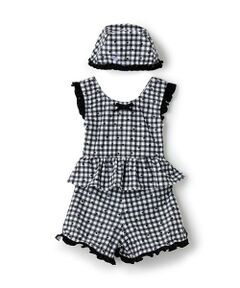 KP / ケーピー 水着・スイムグッズ | 【SWIM】モノトーンチェック セパレーツ水着セット