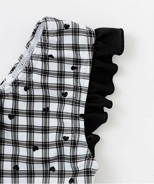 KP / ケーピー 水着・スイムグッズ | 【SWIM】モノトーンチェック セパレーツ水着セット | 詳細4