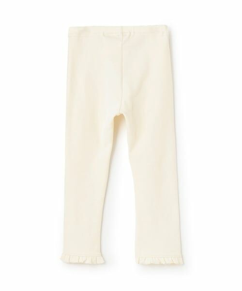 KP / ケーピー レギンス・スパッツ | 裾ミニフリル フライス微起毛 スパッツ 【10分丈】 | 詳細1